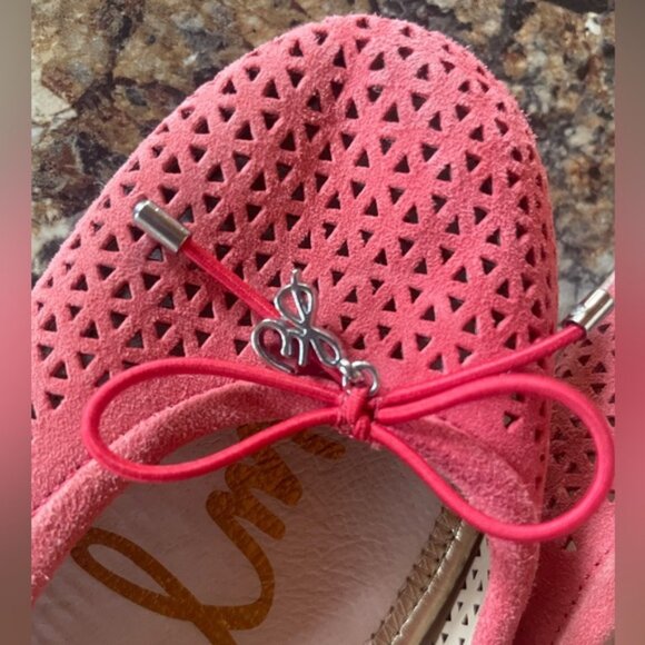 Sam Edelman Felicia 2 Flat Havana Suede Slip-On Ballet Flats Shoes Womens 5.5 - Picture 3 of 7